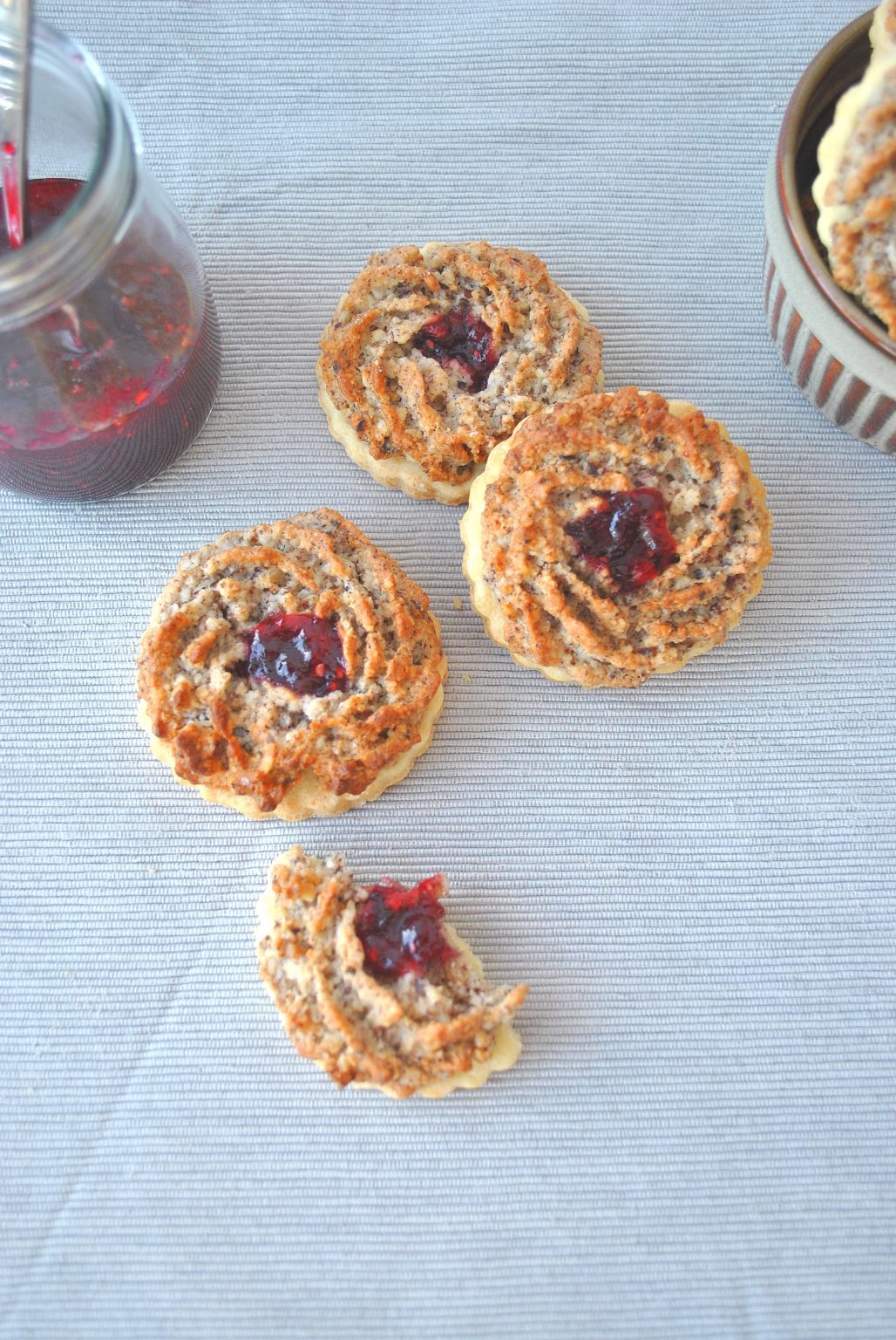 Mandelsplitter mit Schokolade