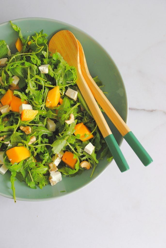 Rucola Mango Salat, Salat Rezept