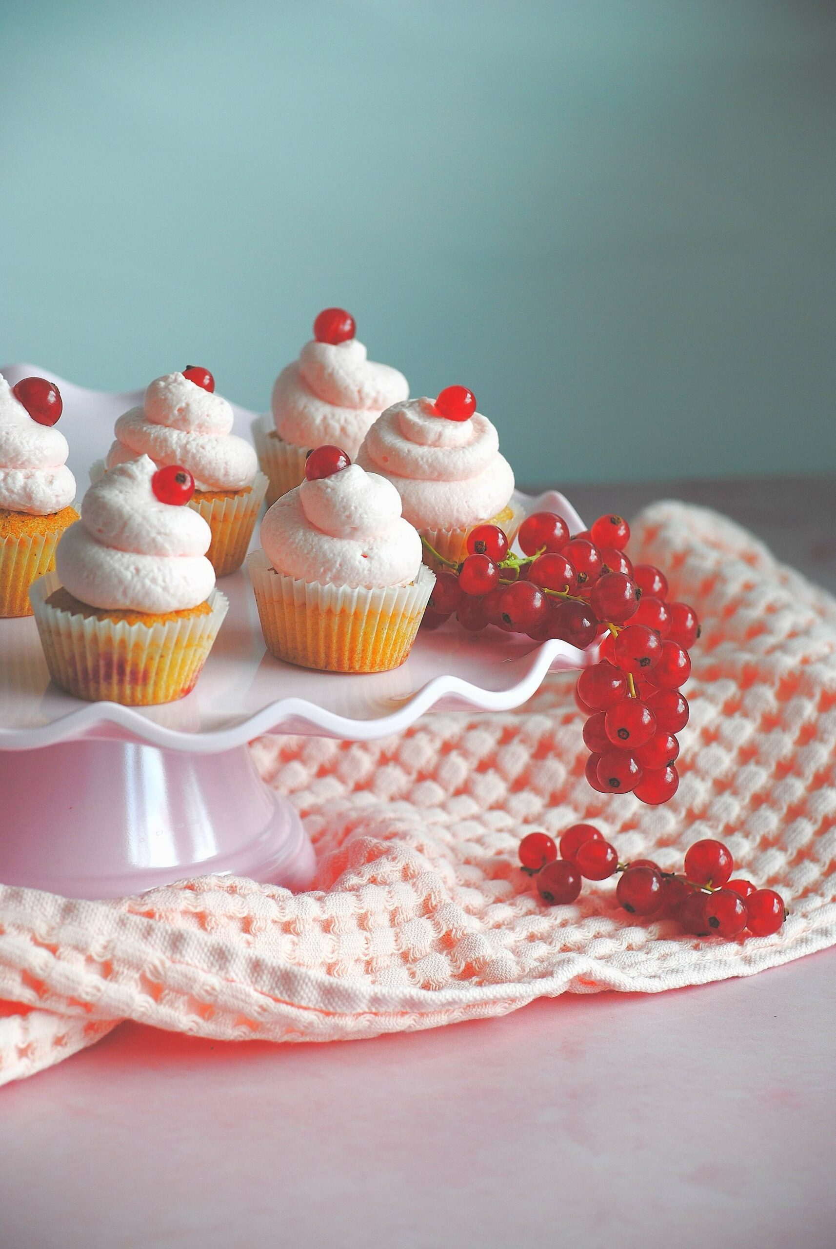 Johannisbeer Cupcakes, Johannisbeer Muffins