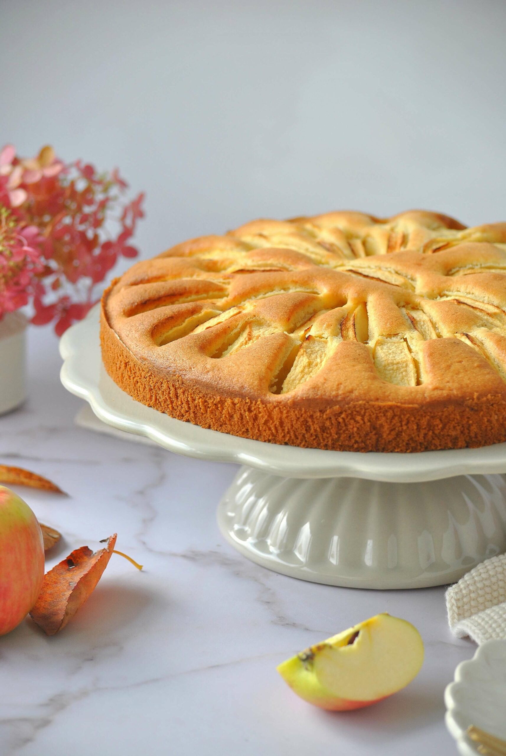 Thurgauer Apfelkuchen, saftiger Apfelkuchen