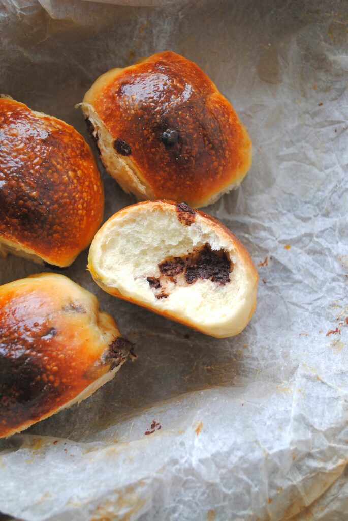 Schokoladenbrötchen Rezept, Schokoladenbrot