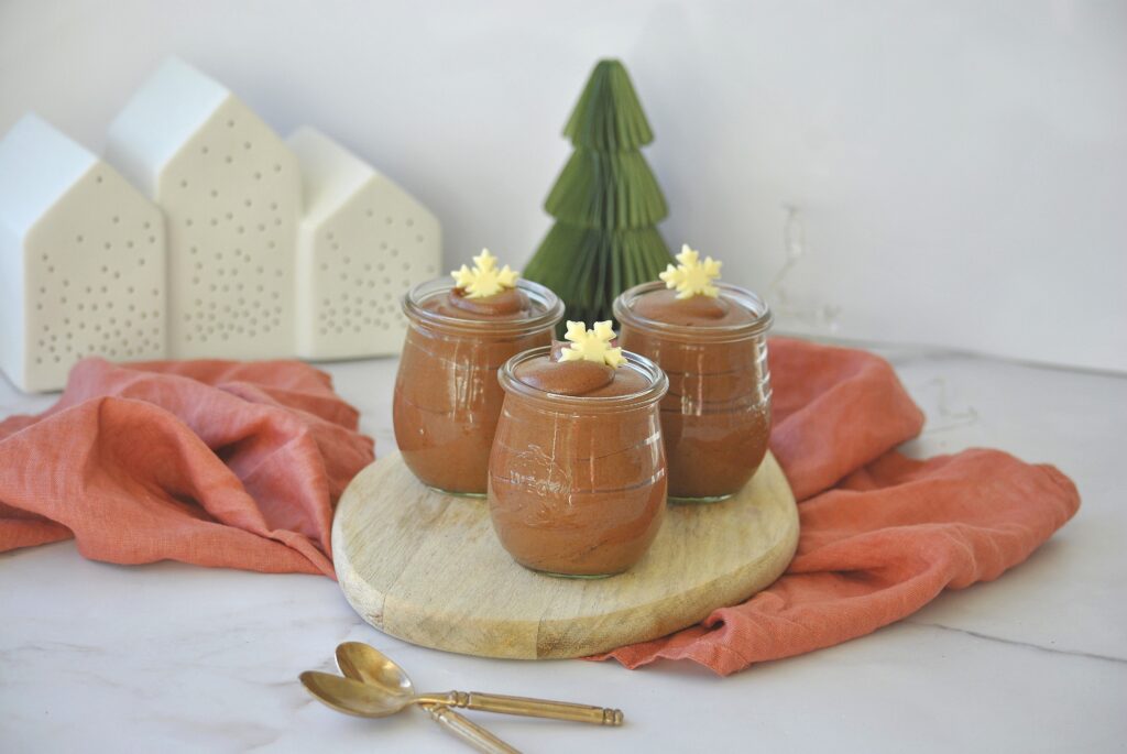 Schokoladenmousse, Schokoladenmousse mit Lebkuchengewürz