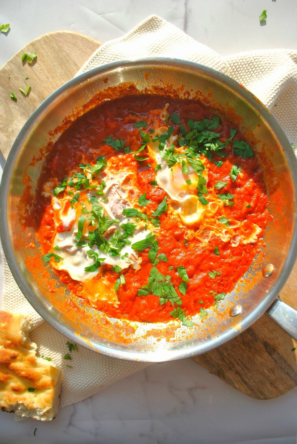 Einfaches Shakshuka Rezept - Leckeres Frühstück Aus Dem Orient