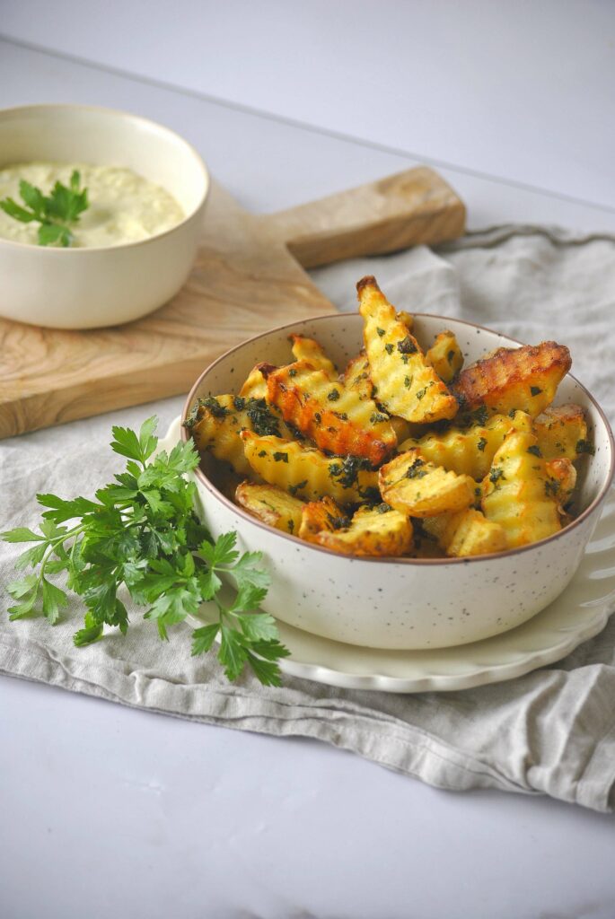 knusprige Wedges - Kartoffelschnitze aus dem Ofen