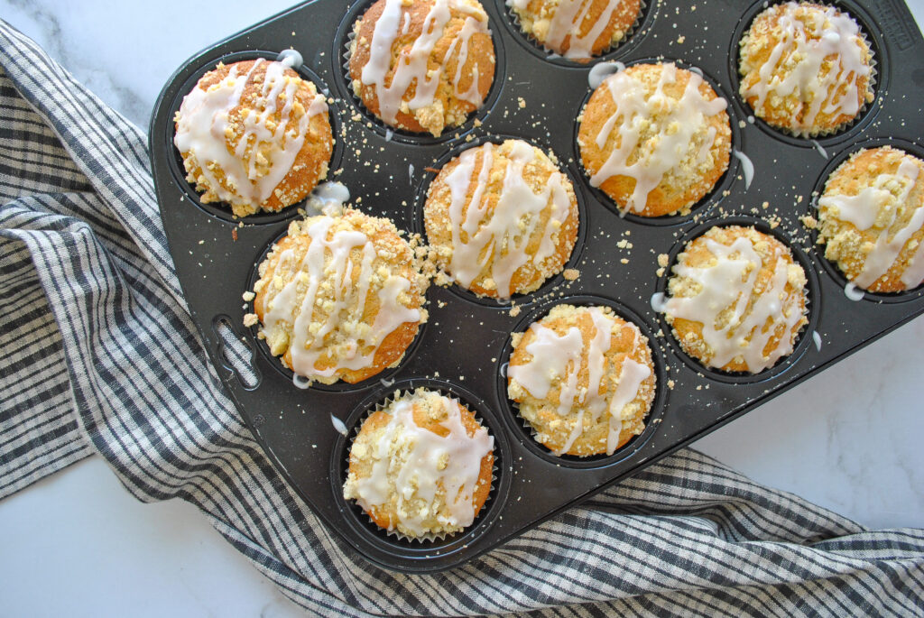 Apfelmuffins mit Streusel einfach