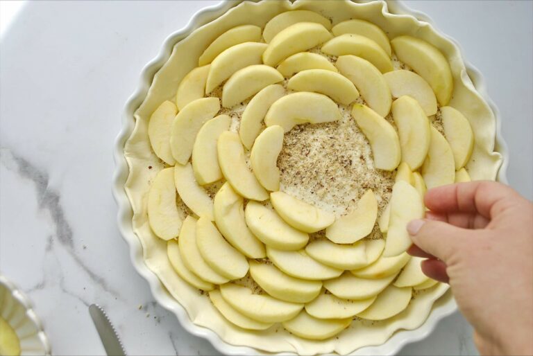 Apfelwähe Rezept mit Blätterteig - steffis Chuchichistli